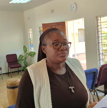 Sr. Patience Nyamangodo - Project Capacity DevelopmentTrainer